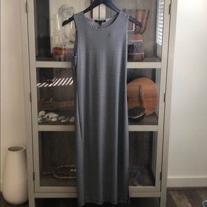 Banana republic maxi dress with side slit